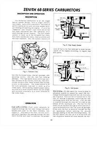 Zenith Model 68 Carburetor Manual