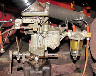 Carburetor repair kit for Carter BB with vacuum operated pump used on Chrysler industrial and heavy duty Dodge trucks.