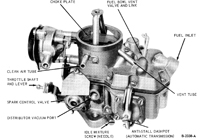 ford, Ford truck and Mercury 6 cylinder 1 bbl Autolite 1100 carburetor rebuild kit