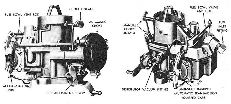 1963 Ford 1100 carburetor