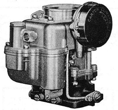 Carter WDO carburetor repair kit for 1939-up applications including 1939-1942 Nash