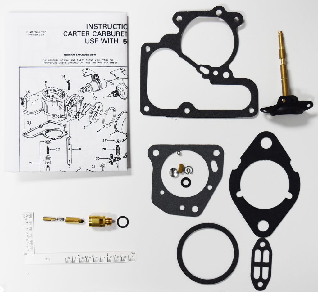 CK172 Carburetor Repair Kit for Carter YF Carburetors