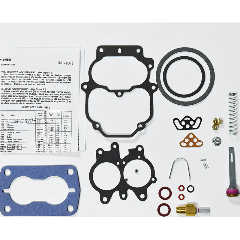 CK457 Carburetor Repair Kit for Carter BBD carburetors
