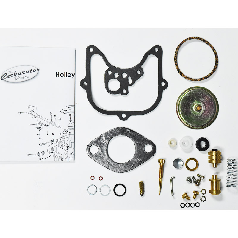 Master carburetor kit for Ford tractor and industrial with Holley 1970 updraft