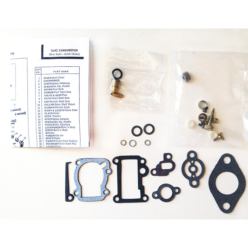 CK927 Carburetor Repair Kit for Zenith Model TU Carburetors