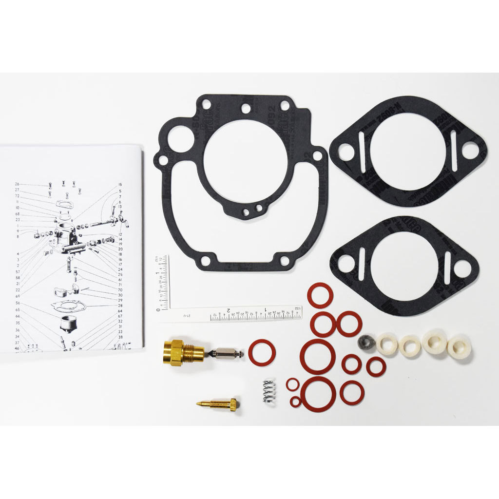 Carburetor rebuild kit for Zenith Model 63 Size 14-16