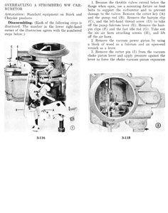 Carburetor service manuals