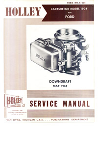cm003 Holley 1904 Carburetor Manual