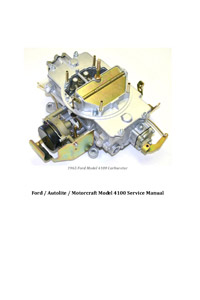 cm014 carburetor service manual