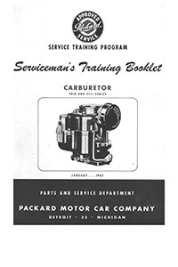 Carter WDO service manual