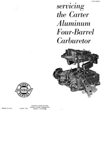 CM455 1962-1965 Chevrolet 327 and 409 engine carburetor manual