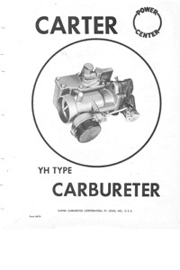 cm456 Carter YH Carburetor Manual