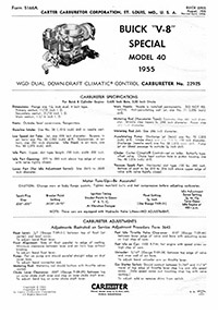 Carter WGD carburetor service manual