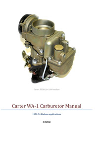 Carter WA-1 service manual